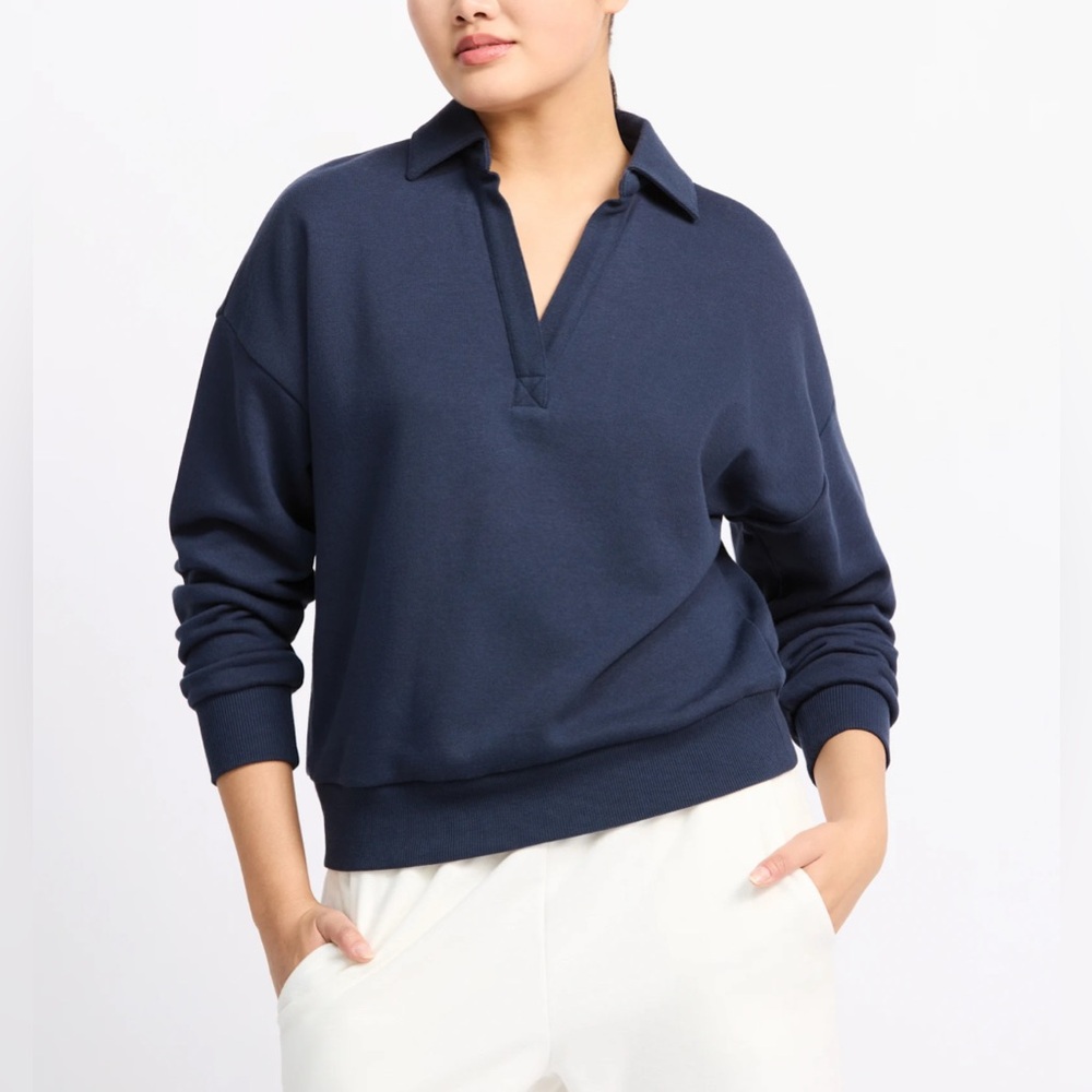 Nine Britton Katama Rugby Knit Top - Size L